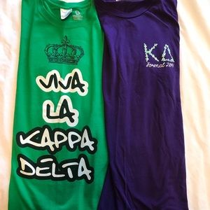 Kappa Delta size Large Bundle - 2 shirts
